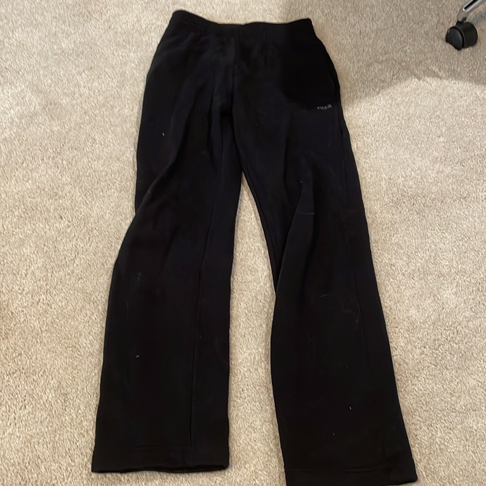 Tna cozy fleece boyfriend straight leg sweatpants, 2xs